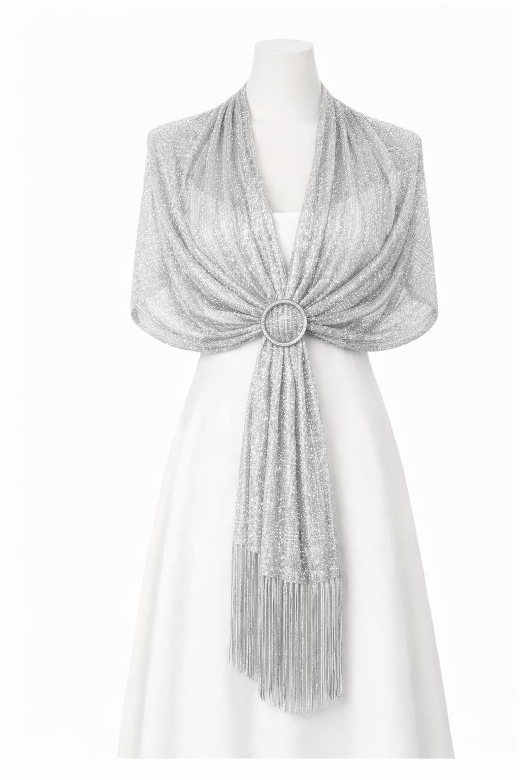 ✨ Metallic Shimmer Wrap