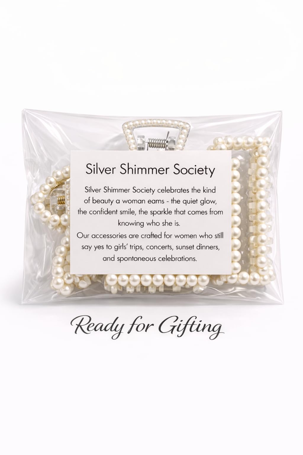 ✨ Timeless Pearl Clip Set